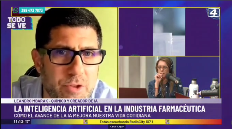 Lee más sobre el artículo Entrevista Canal 4 de Jujuy a PHARMA.IA