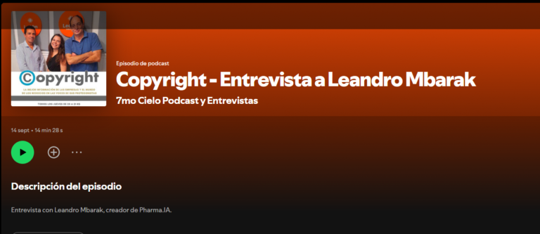 Lee más sobre el artículo Entrevista en el podcast «Copyright»! 🎙️